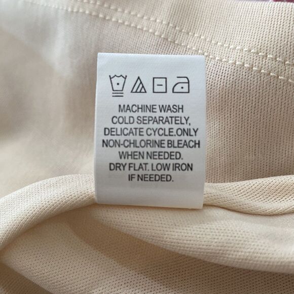 Kelly by Clinton Kelly Deep V Hi Low Hem Maxi Dress Pink White Sz XS - Picture 7 of 10